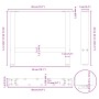 Patas de mesa de centro acero antracita 2 uds 50x(42-43) cm de , Patas para mesas - Ref: Foro24-4013282, Precio: 61,47 €, Des...