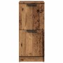 Aparadores 2 uds madera ingeniería madera envejecida 30x30x70cm de , Aparadores - Ref: Foro24-856960, Precio: 68,44 €, Descue...