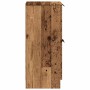 Aparadores 2 uds madera ingeniería madera envejecida 30x30x70cm de , Aparadores - Ref: Foro24-856960, Precio: 68,44 €, Descue...