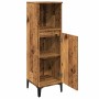 Armario de baño madera de ingeniería envejecida 30x30x100 cm de , Tocadores de baño - Ref: Foro24-857111, Precio: 51,46 €, De...
