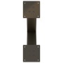 Patas para mesa comedor forma X 2uds acero natural 60x(72-73)cm de , Patas para mesas - Ref: Foro24-4012975, Precio: 107,39 €...