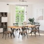 Patas para mesa de comedor en forma de X 3 uds antracita acero de , Patas para mesas - Ref: Foro24-4012994, Precio: 155,62 €,...