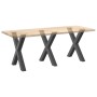 Patas para mesa de comedor en forma de X 3 uds antracita acero de , Patas para mesas - Ref: Foro24-4012994, Precio: 155,62 €,...