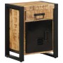 Mesita de noche madera maciza de mango 40x30x50 cm de , Mesitas de noche - Ref: Foro24-4013559, Precio: 117,27 €, Descuento: %
