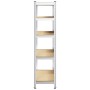 Estantería resistente 5 niveles madera de ingeniería y acero de , Estanterías industriales - Ref: Foro24-4016958, Precio: 59,...