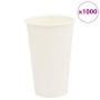 Tazas de café de papel 1000 uds 16oz 400ml blanco de , Vasos desechables - Ref: Foro24-4102793, Precio: 98,89 €, Descuento: %