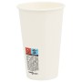 Tazas de café de papel 1000 uds 16oz 400ml blanco de , Vasos desechables - Ref: Foro24-4102793, Precio: 98,89 €, Descuento: %
