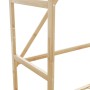 Perchero con estantes y ruedas 90x40x179,5 cm bambú de , Organizadores de vestidores y perchas de barra - Ref: Foro24-4008921...