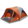 Tienda de campaña familiar túnel 6 personas impermeable naranja de , Tiendas de campaña - Ref: Foro24-4009460, Precio: 152,64...