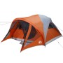 Tienda de campaña familiar túnel 6 personas impermeable naranja de , Tiendas de campaña - Ref: Foro24-4009460, Precio: 152,64...