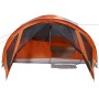 Tienda de campaña familiar túnel 6 personas impermeable naranja de , Tiendas de campaña - Ref: Foro24-4009460, Precio: 152,64...