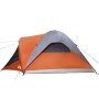 Tienda de campaña familiar túnel 6 personas impermeable naranja de , Tiendas de campaña - Ref: Foro24-4009460, Precio: 152,64...