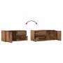 Mueble de TV madera ingeniería madera envejecida 80x34x35,5 cm de , Muebles TV - Ref: Foro24-856010, Precio: 76,05 €, Descuen...