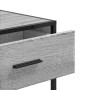 Mesa consola madera de ingeniería gris Sonoma 90x35x80 cm de , Mesas auxiliares - Ref: Foro24-849177, Precio: 74,58 €, Descue...