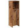 Armario de baño madera contrachapada envejecida 30x30x95 cm de , Muebles de baño - Ref: Foro24-856033, Precio: 53,43 €, Descu...