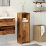 Armario de baño madera contrachapada envejecida 30x30x95 cm de , Muebles de baño - Ref: Foro24-856033, Precio: 53,43 €, Descu...