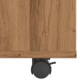 Mesa auxiliar de madera de ingeniería roble artisan 70x35x55 cm de , Mesas auxiliares - Ref: Foro24-856027, Precio: 53,13 €, ...