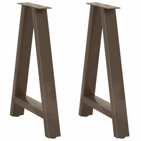 Patas de mesa de centro forma A 2uds acero 50x(72-73) cm de , Patas para mesas - Ref: Foro24-4012847, Precio: 78,95 €, Descue...