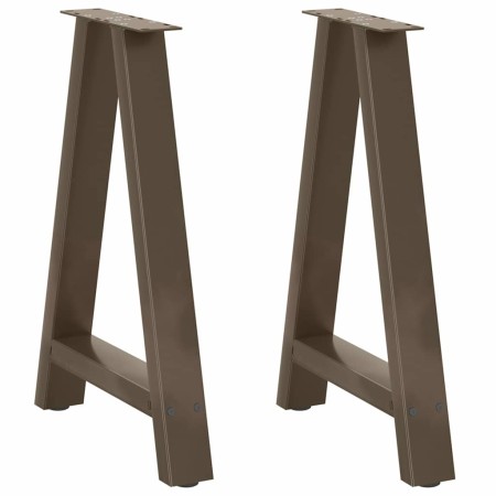 Patas de mesa de centro forma A 2uds acero 50x(72-73) cm de , Patas para mesas - Ref: Foro24-4012847, Precio: 78,95 €, Descue...