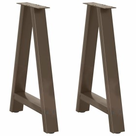 Patas de mesa de centro forma A 2uds acero 60x(72-73) cm de , Patas para mesas - Ref: Foro24-4012851, Precio: 86,48 €, Descue...