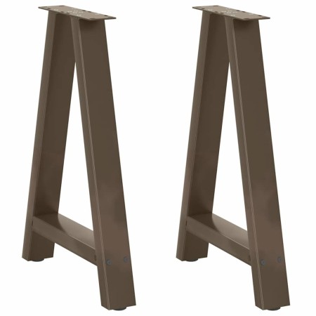 Patas de mesa de centro forma A 2uds acero 60x(72-73) cm de , Patas para mesas - Ref: Foro24-4012851, Precio: 86,48 €, Descue...