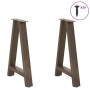 Patas de mesa de centro forma A 2uds acero 60x(72-73) cm de , Patas para mesas - Ref: Foro24-4012851, Precio: 86,48 €, Descue...