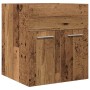 Mueble de lavabo madera de ingeniería envejecida 41x38,5x46 cm de , Muebles de baño - Ref: Foro24-856205, Precio: 41,15 €, De...