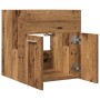 Mueble de lavabo madera de ingeniería envejecida 41x38,5x46 cm de , Muebles de baño - Ref: Foro24-856205, Precio: 41,15 €, De...