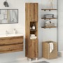 Mueble de baño madera de ingeniería roble artisan 30x30x179 cm de , Muebles de baño - Ref: Foro24-856141, Precio: 99,83 €, De...