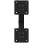 Patas de mesa de centro forma X 2uds acero negro 37x(30-31) cm de , Patas para mesas - Ref: Foro24-4012872, Precio: 56,93 €, ...