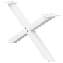 Patas de mesa de centro forma X 2uds acero blanco 70x(30-31) cm de , Patas para mesas - Ref: Foro24-4012885, Precio: 54,99 €,...