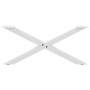 Patas de mesa de centro forma X 2uds acero blanco 70x(30-31) cm de , Patas para mesas - Ref: Foro24-4012885, Precio: 54,99 €,...