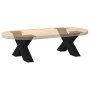 Patas de mesa de centro forma X 2uds acero negro 60x(30-31) cm de , Patas para mesas - Ref: Foro24-4012940, Precio: 86,12 €, ...