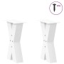 Patas de mesa de centro forma X 2uds acero blanco 28x(42-43) cm de , Patas para mesas - Ref: Foro24-4012949, Precio: 78,88 €,...