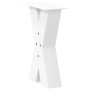 Patas de mesa de centro forma X 2uds acero blanco 28x(42-43) cm de , Patas para mesas - Ref: Foro24-4012949, Precio: 78,88 €,...