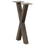 Patas de mesa centro forma X 2uds acero natural 28x(42-43) cm de , Patas para mesas - Ref: Foro24-4012891, Precio: 50,92 €, D...