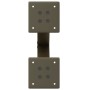 Patas de mesa centro forma X 2uds acero natural 28x(42-43) cm de , Patas para mesas - Ref: Foro24-4012891, Precio: 50,92 €, D...