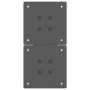 Patas para mesa de centro en forma de X 2 uds antracita acero de , Patas para mesas - Ref: Foro24-4012954, Precio: 84,13 €, D...