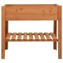 Jardinera de madera de abeto 88x43x80 cm de vidaXL, Soportes para macetas - Ref: Foro24-47237, Precio: 86,08 €, Descuento: %