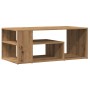 Mesa de centro madera contrachapada roble artisan 100x50x40 cm de , Mesas de centro - Ref: Foro24-856557, Precio: 68,07 €, De...