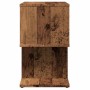 Mesita de noche madera contrachapada envejecida 50x30x51,5cm de , Mesitas de noche - Ref: Foro24-856534, Precio: 35,61 €, Des...