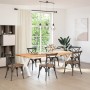 Patas para mesa de comedor en forma de X 2 uds acero blanco de , Patas para mesas - Ref: Foro24-4012977, Precio: 110,94 €, De...