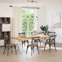 Patas para mesa de comedor en forma de X 2 uds acero blanco de , Patas para mesas - Ref: Foro24-4012921, Precio: 68,01 €, Des...