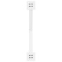 Patas para mesa de comedor en forma de X 2 uds acero blanco de , Patas para mesas - Ref: Foro24-4012921, Precio: 68,01 €, Des...