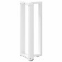 Patas de mesa consola en forma de T 2 unidades acero blanco de , Patas para mesas - Ref: Foro24-4013041, Precio: 90,97 €, Des...
