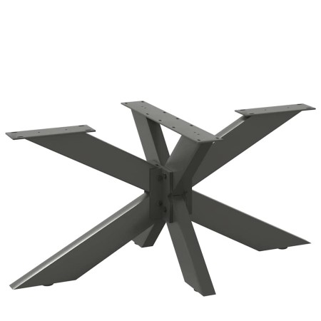 Pata de mesa centro forma de araña antracita 98x58x(42-43) cm de , Patas para mesas - Ref: Foro24-4013110, Precio: 120,52 €, ...