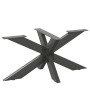 Pata de mesa centro forma de araña antracita 98x58x(42-43) cm de , Patas para mesas - Ref: Foro24-4013110, Precio: 120,52 €, ...