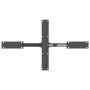 Pata de mesa centro forma de araña antracita 98x58x(42-43) cm de , Patas para mesas - Ref: Foro24-4013110, Precio: 120,52 €, ...