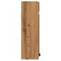 Armario con espejo baño madera roble artisan 64x20x66,5 cm de , Tocadores de baño - Ref: Foro24-856941, Precio: 72,48 €, Desc...