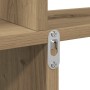 Estante de pared madera ingeniería roble artisian 80x15x78,5 cm de , Estantes y estanterías - Ref: Foro24-856611, Precio: 30,...